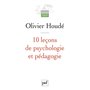 10 leçons de psychologie et pédagogie