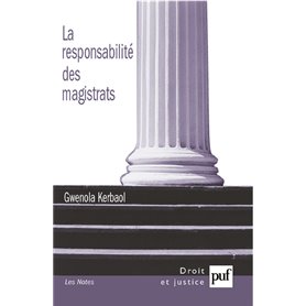 La responsabilité des magistrats