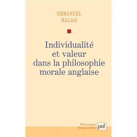 Individualité et valeur dans la philosophie morale anglaise