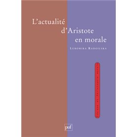 L'actualité d'Aristote en morale