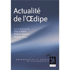 Actualité de l'oedipe