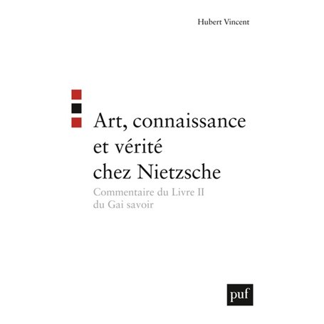 Art, connaissance et vérité chez Nietzsche