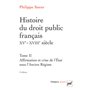 Histoire du droit public français XVe-XVIIIe siècle. Tome 2