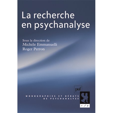 La recherche en psychanalyse