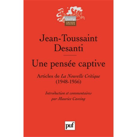 Une pensée captive