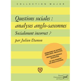 Questions sociales : analyses anglo-saxonnes