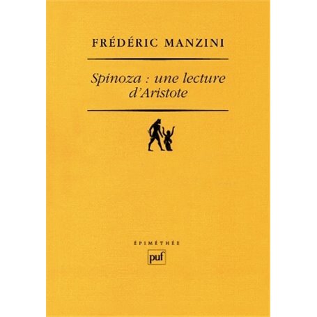 Spinoza : une lecture d'Aristote