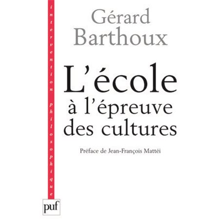 L'école à l'épreuve des cultures