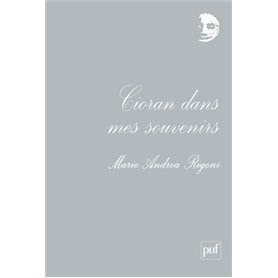 Cioran dans mes souvenirs