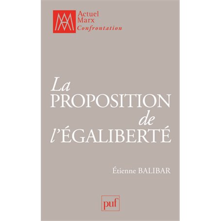 La proposition de l'égaliberté