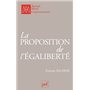 La proposition de l'égaliberté