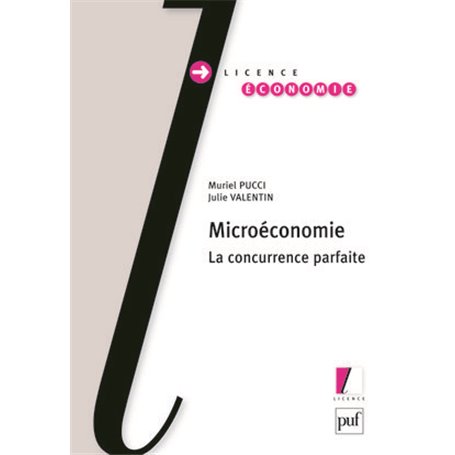 Microéconomie. La concurrence parfaite