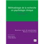 Méthodologie de la recherche en psychologie clinique