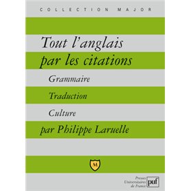 Tout l'anglais par les citations