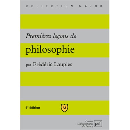 Premières leçons de philosophie