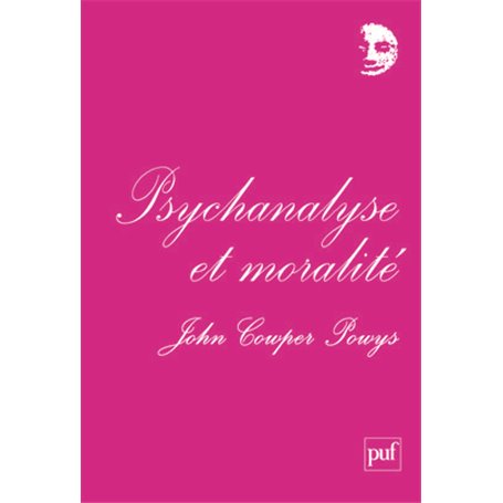 Psychanalyse et moralité