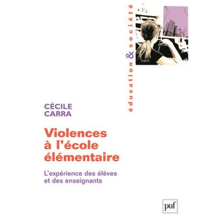 Violences à l'école élémentaire