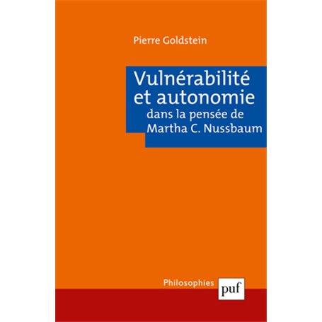 Vulnérabilité et autonomie dans la pensée de Martha C. Nussbaum