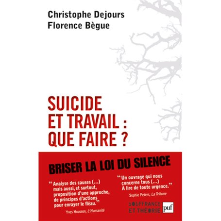 Suicide et travail : que faire ?