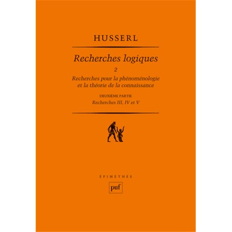 Recherches logiques. Tome 2, volume 2