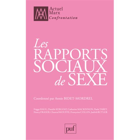 Les rapports sociaux de sexe