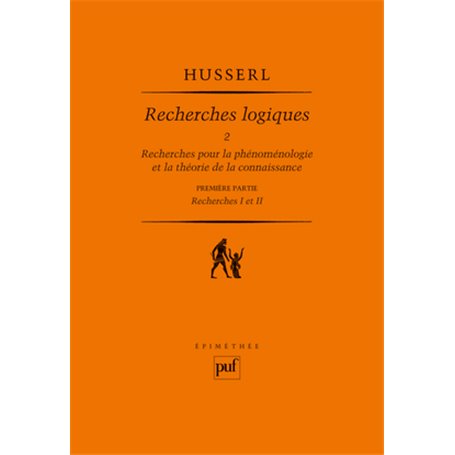 Recherches logiques. Tome 2, volume 1