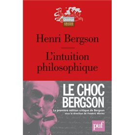 L'intuition philosophique