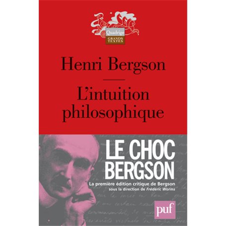 L'intuition philosophique