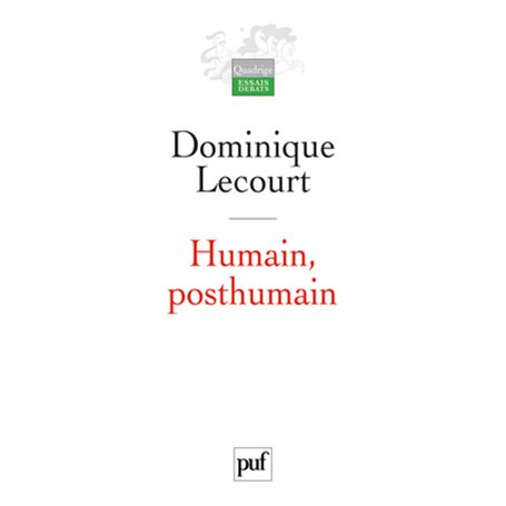 Humain, posthumain