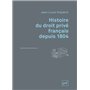 Histoire du droit privé français depuis 1804