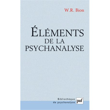 Éléments de la psychanalyse