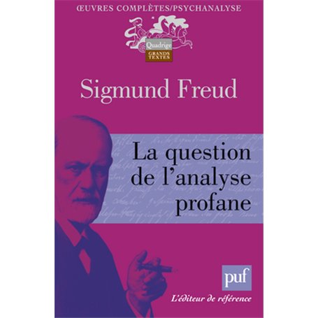 La question de l'analyse profane