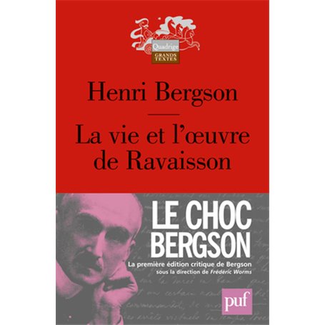 La vie et l'oeuvre de Ravaisson