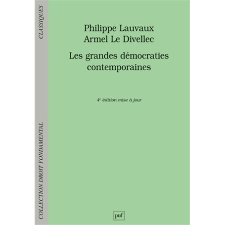 Les grandes démocraties contemporaines