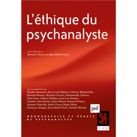 L'éthique du psychanalyste