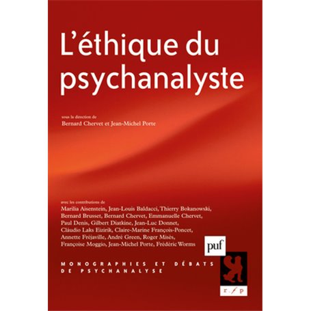 L'éthique du psychanalyste