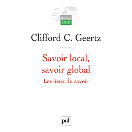 Savoir local, savoir global