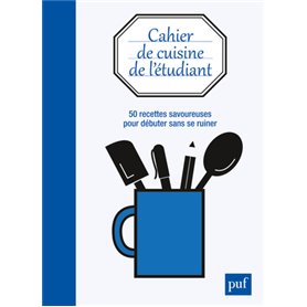 Cahier de cuisine de l'étudiant