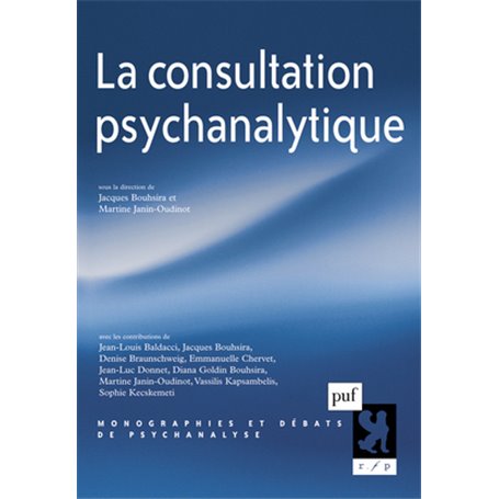 La consultation psychanalytique