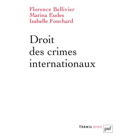Droit des crimes internationaux