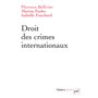 Droit des crimes internationaux