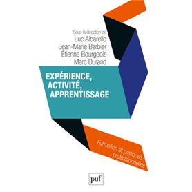 Expérience, activité, apprentissage