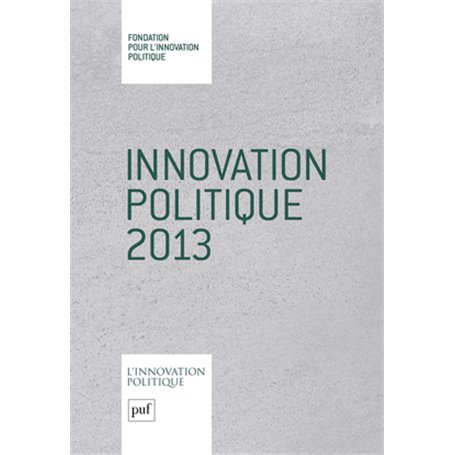 Innovation politique 2013