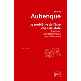 Le problème de l'être chez Aristote