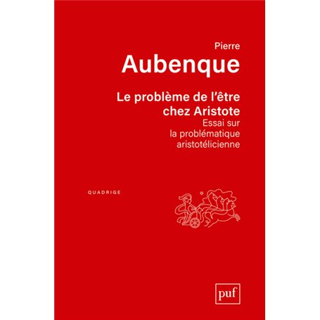 Le problème de l'être chez Aristote