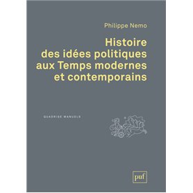 Histoire des idées politiques aux Temps modernes et contemporains