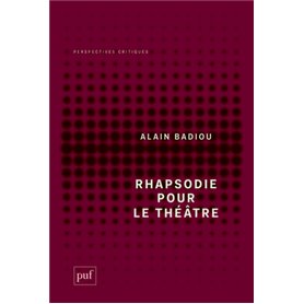 Rhapsodie pour le théâtre