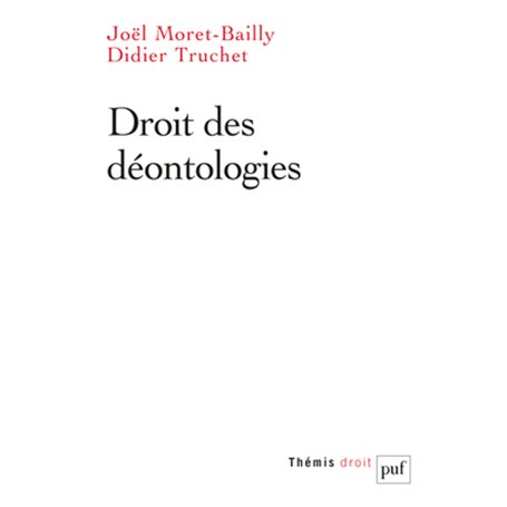 Droit des déontologies