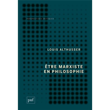 Être marxiste en philosophie