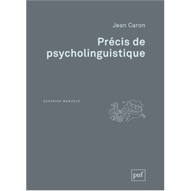 Précis de psycholinguistique